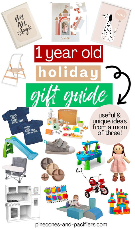 Discover the joy of gifting with our curated list of unforgettable 1-Year-Old Christmas gift ideas! Make this festive season extra special with presents that entertain, educate, and delight your little ones. Dive into our list for unique, child-safe, and fun-filled ideas that will make your toddler's first Christmas truly memorable. One year old gift ideas, one year old gift ideas not toys, unique baby gift ideas, christmas gifts for one year olds. One Year Old Christmas Gifts, One Year Old Gift Ideas, Unique Baby Gift Ideas, Awesome Birthday Gifts, Best Toddler Toys, Holidays With Toddlers, Girls Gift Guide, Non Toy Gifts, Mom Of Three