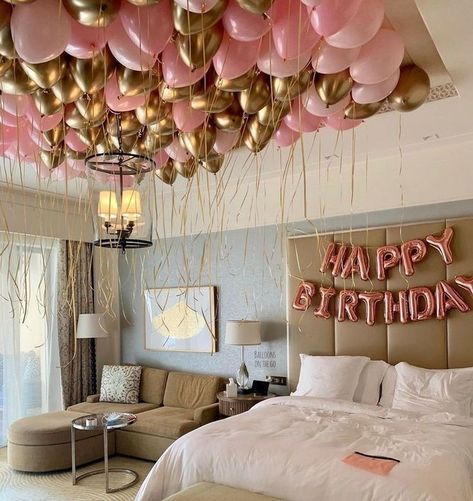 21st Birthday Hotel Room Decor, Teen Hotel Birthday Party, Birthday Hotel Room Decorations For Her, Hotel Bday Decorations, Hotel Decorations For Birthday, Hotel Birthday Parties Decorations, Hotel Decorations For Birthday For Her, Hotel Room Party Decorations, Birthday Hotel Decorations