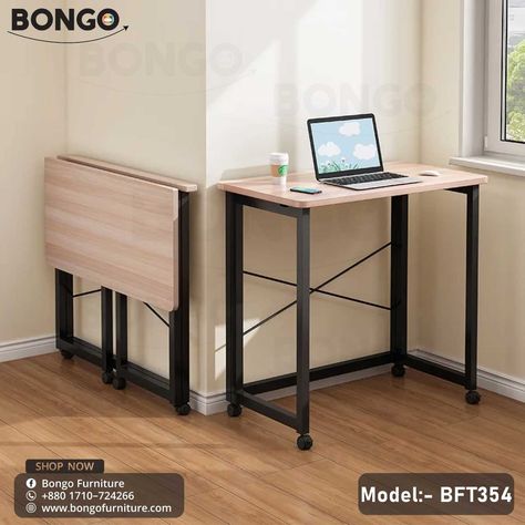 Flexi Foldable Desk - BFT354 Check details or order now: https://bongofurniture.com/product/flexi-foldable-desk-bft354/ #foldabledesk #portable_desk Foldable Desk, Portable Desk, Desk, Computer, Furniture