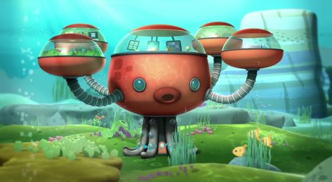 Octopod | Octonauts Wikia | Fandom Miraculous Quiz, Pacific Octopus, Octonauts Birthday Party, Captain Barnacles, Backyard Fort, Giant Pacific Octopus, Octonauts Party, The Octonauts, Garden Pods