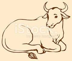 Laying Down Drawing, Nativity Scene Pictures, Cow Tattoo, Country Tattoos, Cow Drawing, Animal Inspiration, Cow Photos, Cow Pose, Koi Art