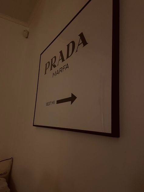 Prada Sign, Prada Marfa, Vanilla Girl, Christmas Wishlist, New Room, Prada, Vanilla, Room Decor, Christmas