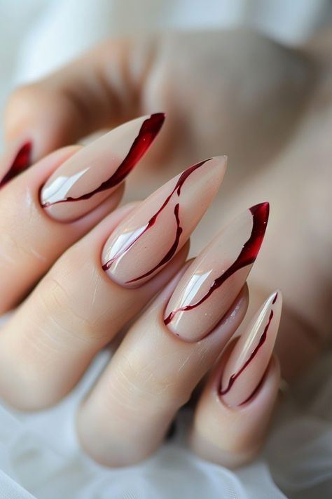 Light Nail Designs, Gothic Nails, Popular Nail Designs, Thanksgiving Nails, Nail Swag, Diy Nail Art, Fall Nail Art, Fall Nail, Fall Nail Designs