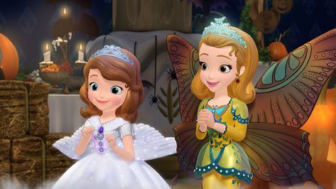 Sofia the First | Boo-Tube! Kids' Halloween Episodes and Specials ... Sofia Mermaid, Sofia The First Cartoon, Disney Princess Sofia, Halloween Episodes, Princess Sofia The First, Abc Songs, Disney Princess Dresses, Princesa Disney, Sofia The First