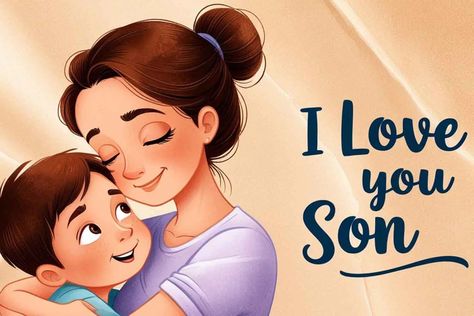 Top 10+ I Love You Son Quotes to Show Your Endless Love Love You Forever Quotes, I Love You Son, Son Quotes From Mom, Message For Husband, Valentine Messages, Love Message For Him, Life Is A Gift, Son Quotes, Messages For Him