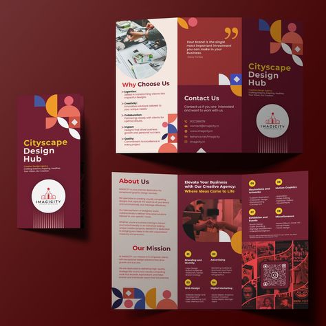 Brochure design for our agency. Brochure Infographic Design, Trifold Product Brochure Design, Trifold Brochure Design Layout Creative, Brochure Graphic Design, University Brochures, Brochure Design Layouts, Brochure Design Creative, Brochure Design Layout, Trifold Brochure Design