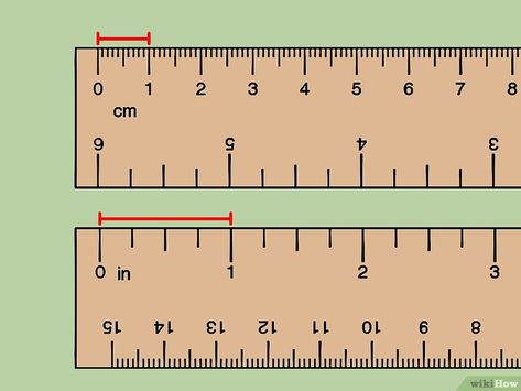 How to Convert Centimeters to Inches (with Unit Converter) Cm To Inches Conversion, Reading A Ruler, Converting Metric Units, Converting Measurements, Metric Conversion Chart, Unit Converter, Unit Fractions, Metric Conversions, Ruler Measurements