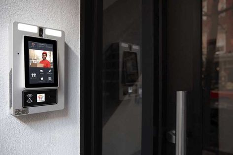 6 Reasons Why the Smart Video Intercom Is a Proptech Must-Have Intercom System, Intercom System Home, Apartment Entry, Touch Screen Design, Senior Living Facilities, Luxury High Rise, Smart Video, Modern Entry, Multifamily Housing