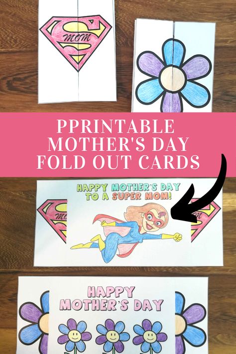 Mothers Day Cards Templates, Easy Origami Flower, Pop Up Flower Cards, Easy Mother's Day Crafts, Cute Mothers Day Gifts, Tulips Card, Tri Fold Cards, Valentine Activities, Mothers Day Crafts For Kids