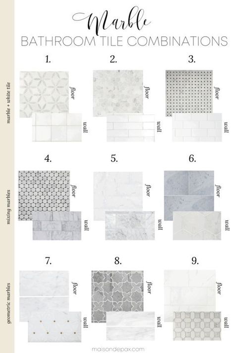 Bathroom Marble Tile Combinations, Marble Tile Bathroom Floor Master Bath, Marble Bathroom Tile Combinations, Marble Look Alike Tile Bathroom, Traditional Bathroom Tile Ideas, Marble Tile Combinations, Marble Look Hexagon Tile Bathroom, Bathroom Floor Tile Patterns, Traditional Bathroom Tile