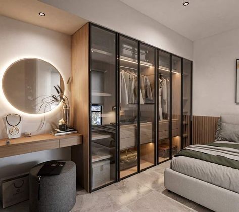 Interior Wardrobe, Modern Closet Designs, Luxury Closets, Closets Design, Bedroom Cupboards, Dream Closet Design, Closet Design Layout, Luxury Closets Design, Bedroom Door Design