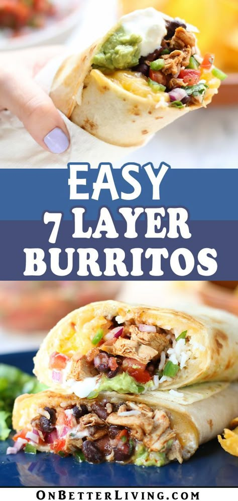 Recipe Using Rotisserie Chicken, Using Rotisserie Chicken, Black Beans Rice, Burrito Recipe Chicken, Chicken Black Beans, Recipes Using Rotisserie Chicken, Burrito Recipe, Easy Dinner Recipes Crockpot, Burritos Recipe