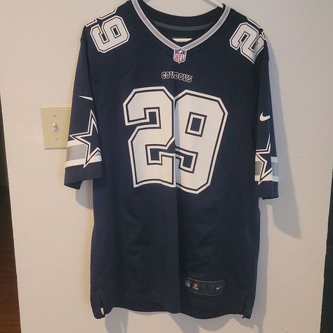 Show your support for your favorite team with this DeMarco Murray #29 Dallas Cowboys jersey. Made with high-quality, durable materials, this Nike jers... Baseball Jersey Outfit Women, Hockey Sweater, American Football Shirt, Cowboys Jersey, Nike Collection, Football Clothes, Dallas Cowboys Jersey, Nike Gear, American Football Jersey