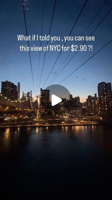 Karina | Travel Enthusiast | NJ 📍 on Instagram: "💵 The best $2.90 , I could ever spend in NYC!   🌃 The view is worth the wait!   ➡️From Manhattan to Roosevelt Island   📍Roosevelt Tramway  E 59th St & 2nd Avenue New York, NY 10022  👋🏾 Send this someone who you would like to see this view with   ✨ Follow me for things to do in the tristate area and beyond   #thingstodoinnyc #rooseveltisland #nyc #secretnyc #roosevelttramway #iloveny" Roosevelt Island, I Love Ny, Nyc Trip, Worth The Wait, The View, Travel Ideas, Manhattan, Follow Me, Things To Do