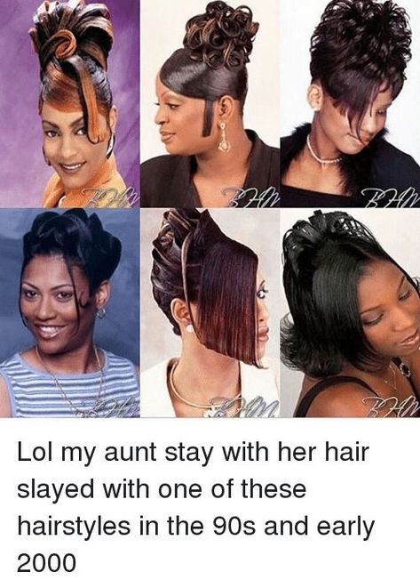 90s Hair Black Women, Freaknik Ideas, Early 2000s Hairstyles Black Women, 2000s Hairstyles Black Women, 90s Hairstyles For Black Women, Early 2000s Hairstyles, 90 Hair, 90's Hairstyles, Black Hair 90s