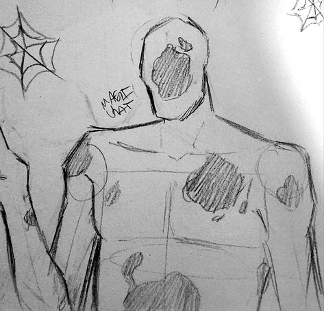 Spot Drawing Spider Man, The Spot Drawing, Therapist Spiderman, The Spot Fanart, Spiderman Sketchbook, Spot Spiderverse, Spot Drawing, Spiderman Drawings, Johnathon Ohnn