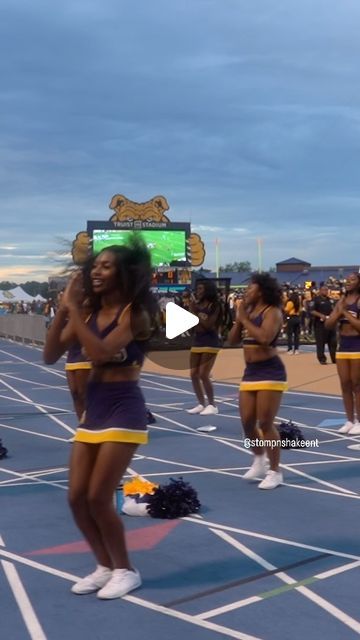 Stomp ‘N Shake Entertainment on Instagram: "GET FIRED UP! SEASON OTW!🔥

#hbcu #highschool #cheerleading #athletes #choreography #cheer #sports #football #basketball #stompnshake #stompandshake #schoolspirit" Cheerleading Ideas, Getting Fired, Sports Football, School Spirit, Cheerleading, High School, Basketball, Entertainment, Football