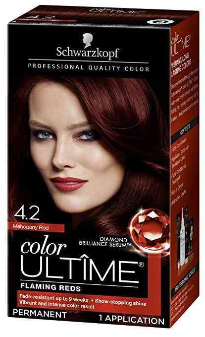 15 Best Red Hair Dyes For Dark Hair (That Won't Make It Look Brassy) Ruby Red Hair Dye, Best Red Hair Dye, Dark Red Hair Dye, Ruby Red Hair, Pelo Color Vino, Red Hair Dye, Dark Hair Dye, Dark Red Hair Color, Schwarzkopf Color