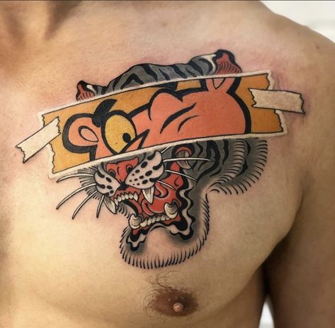 Horimono Tattoos, New Age Tattoo, Japanese Irezumi, Tattoo Tiger, Vintage Tattoos, Tattoo Japanese, Panther Tattoo, Clever Tattoos, Tatuaje A Color