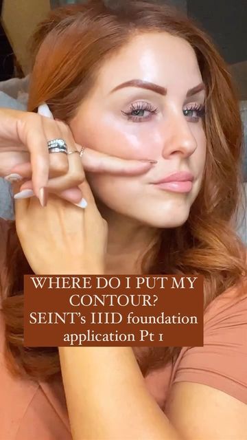 Seint Makeup For Redheads, Step By Step Contouring, Best Contouring Products, Redhead Makeup, Face Contour, Compact Makeup, Aging Backwards, Makeup Blending, Foundation Shade