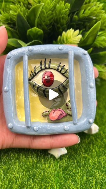 Lenai on Instagram: "this fish’s energy was the best 💦 . . . #clayart #SpongeBob #spongebobart #clay #spongebobmemes" Spongebob Polymer Clay, Spongebob Clay Art, Clay Spongebob, Spongebob Clay, Spongebob Crafts, Clay Diy Projects, Scrapbook Book, Spongebob Memes, Clay Animals