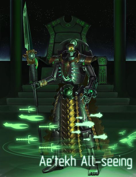 Necron Overlord, Necron Warriors, Warhammer 40k Necrons, Warhammer 40k Memes, Space Fantasy, Warhammer 40k Art, Game Workshop, Warhammer Models, Warhammer Art