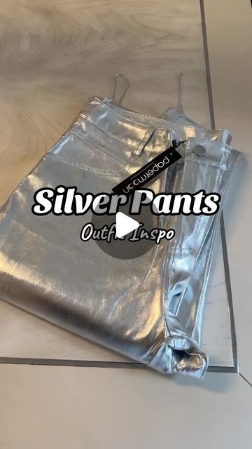 Fashion & Outfit Inspo || Content Creator & Influencer on Instagram: "How to Style Silver Pants! Do you Like this Trend? #winteroutfit #winterboots / #falloutfit / #winterinspiration #fallfashion #heels #bag #sunglasses #fashion #fashionblogger #fashionlover #style #styleblogger #styleinfluencer #dallas #dallasblogger #dallasfashionblogger #dallasfashion #dallasstyle #dallasstylist #usa #fashiontips #styletipsforwomen Fashion inspo Fashion outfit ideas 2024 Fashion trends inspo Women’s fashion Fashion influencer Trending fashion content ideas Fashion trend 2024 2024 winter fashion trends Fashion outfits Fashion content tiktok Fashion and styling Styling outfits Tiktok trending fashion Fashion styling tips 2024 fashion 2024 trends Style inspo Fashion inspo" Silver Joggers Outfit, Silver Pant Outfit, Silver Pants Outfit Black Women, Silver Metallic Pants Outfit, Content Ideas Fashion, Silver Jeans Outfit, Metallic Outfit Ideas, Fashion Content Ideas, Silver Pants Outfit