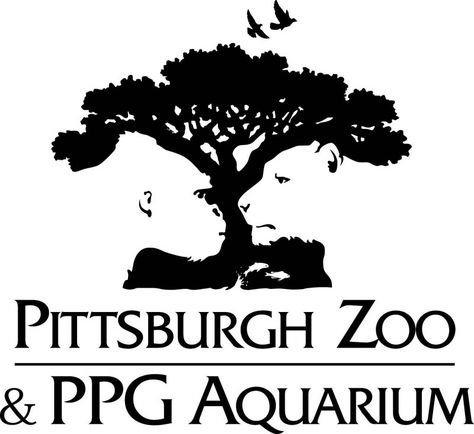 Pittsburgh Zoo logo incorporates some of the zoo's attractions. - Imgur Logo Intelligent, Zoo Logo, Slim Logo, Negative Space Design, Europa Park, Negative Space Logos, Clever Logo, Hidden Images, Webdesign Inspiration