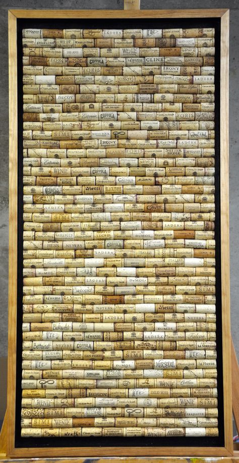 Diy Float Frame, Wine Cork Wall, Wine Cork Frame, Wine Cork Wall Decor, Cork Frame, Wine Cork Board, Cork Board Wall, Gallery Wall Design, Diy Cork