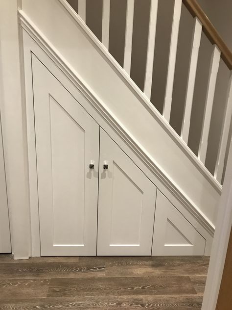 Under Stairs Drawers, Door Under Stairs, Cabinet Under Stairs, Stairway Storage, Stair Drawers, Understair Storage, Under Stair Storage, Under Stairs Storage Solutions, Room Under Stairs