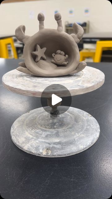 Pinch Pot Sculpture - High School Ceramics, project, lesson, teachers pay teachers Ceramic Projects High School, Clay Projects For High School, Pot Sculpture, High School Ceramics, High School Project, Quick Projects, Pinch Pot, Pinch Pots, Ceramics Projects