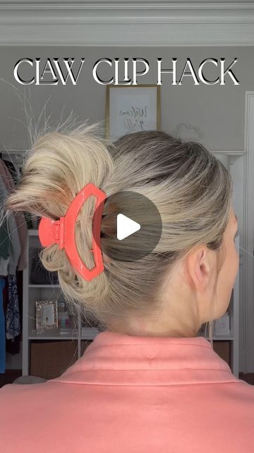 How To Make Hair Look Fuller, Claw Clip Updo, How To Cut Nails, Hair Skin Nails, Claw Clip, How To Make Hair, Hair Skin, Fine Hair, Hair Updos