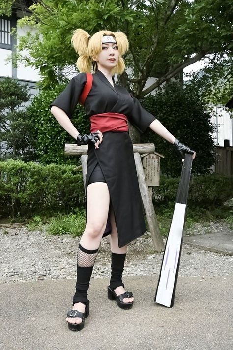 Naruto Halloween Costumes, Temari Cosplay, Gaara Cosplay, Character Halloween Costumes, Cosplay Ideas Women, Princess Inspired Outfits, Couples Cosplay, Couple Cosplay, Easy Cosplay