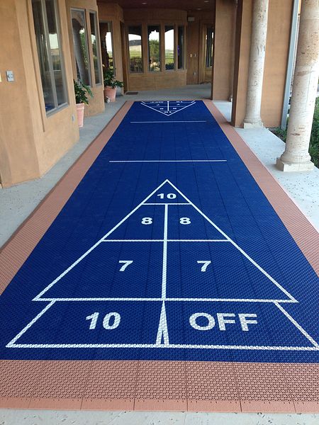 VersaCourt | Outdoor Shuffleboard Court Photos Shuffle Board Ideas, Shuffleboard Diy, Outdoorsy Design, Shuffleboard Court, Outdoor Shuffleboard, Shuffle Board, Park Ideas, Grand Isle, Giant Games