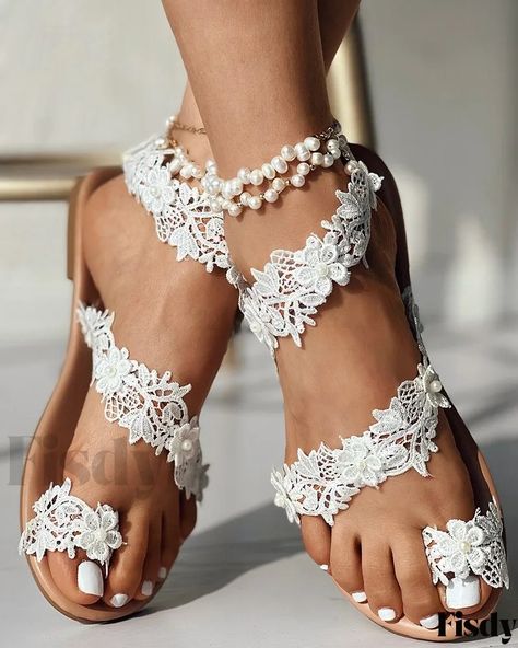 DIY barefoot sandals