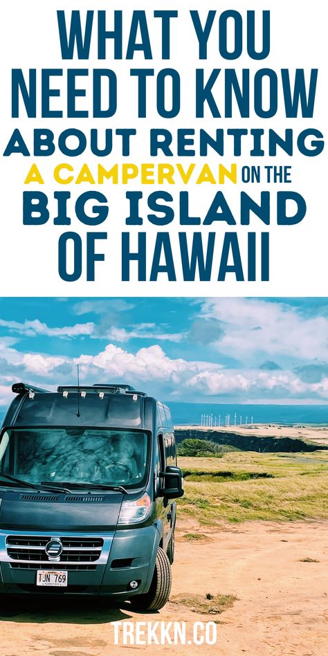 Hawaii Van Life, Van Life Hawaii, Camping In Hawaii, Hawaii Camping, Best Island In Hawaii, Kona Island, Campervan Travel, Campervan Rental, South Point