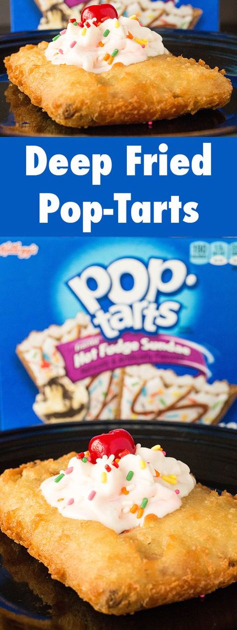 Deep Fried Pop Tarts, Recipes Using Pop Tarts, Food Truck Favorites, Fried Food Ideas, Concession Stand Food Ideas, Deep Fried Fair Food, Food Truck Recipes, Carnival Eats, Fried Desserts