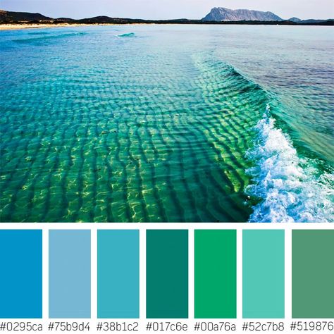 Color Communication: Colors and Moods | Shutterstock Emerald And Turquoise, Colour Pairing, Beach Color Palettes, Teal Color Palette, Turquoise Color Palette, Color Schemes Design, Color Schemes Colour Palettes, Sea Colour, Paint Color Palettes