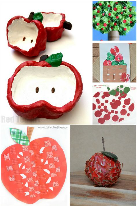 Arty Crafty Kids | Craft | Adorable Apple Crafts for Kids | Tge sweetest, easyiest most 'do-able' apple crafts for kids! Perfect for an apple themed autumn craft session. #applecrafts #autumncrafts #fallcrafts Apple Crafts For Adults, Apple Crafts For Kids, Ability Ideas, Apple Crafts, Adaptive Art, Apple Festival, Autumn Craft, Apple Craft, Footprint Crafts