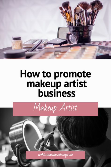 Makeup Artist Office, Makeup Artist Quotes Professional, Marketing Ideas For Makeup Artist, Makeup Artist Affirmation, Content For Makeup Artist, Makeup Artist Marketing Ideas, Starting A Makeup Business, Makeup Artist Promotion Ideas, How To Start Makeup Artist Business