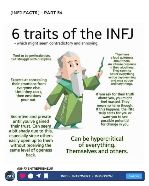 All Personality Types, Infj Personality Facts, Myers Briggs Infj, Personalidad Infj, Infj Traits, Infj Humor, Infj Psychology, Intj And Infj, Infj Type