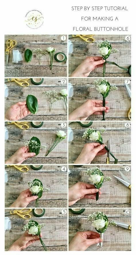 Pompon Tulle, Diy Boutonniere Wedding, Wedding Buttonholes, Diy Boutonniere, Diy Corsage, Diy Bridal Bouquet, Button Holes Wedding, Fleurs Diy, Corsage And Boutonniere