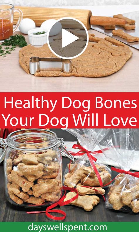 How To Make Dog Bones, Homemade Dog Chews Bones, Diy Dog Bones Recipes, Dog Bone Recipe Homemade, Diy Dog Bones, Dog Bones Homemade, Dog Bone Recipe, Baby Treats, Dog Biscuit Recipes