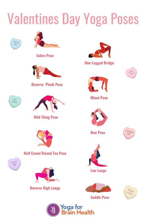 Valentine Yoga For Kids, Yoga Valentines Day, Valentines Yoga, Yoga Class Themes, Yoga Web, Kids Yoga Games, Preschool Yoga, Yoga Pose Ideas, Aura Colors Meaning