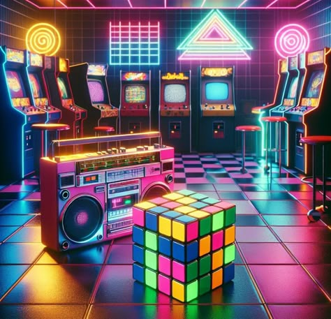 Underground Themed Party, Retro Stage Design, 40th Theme, Futuristic Theme, 80's Theme, Funky Monkey, Pop Art Decor, Neon City, Disco Theme