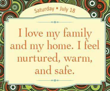 I love my family and my home. I feel nurtured, warm, and safe. #affirmations #resolutions #intentions May 2018 My Family Is Safe Affirmations, Safe Affirmations, Family Affirmations, Faith Confessions, Louis Hay, I Love My Family, Affirmation Board, Positive Mantras, Louise Hay