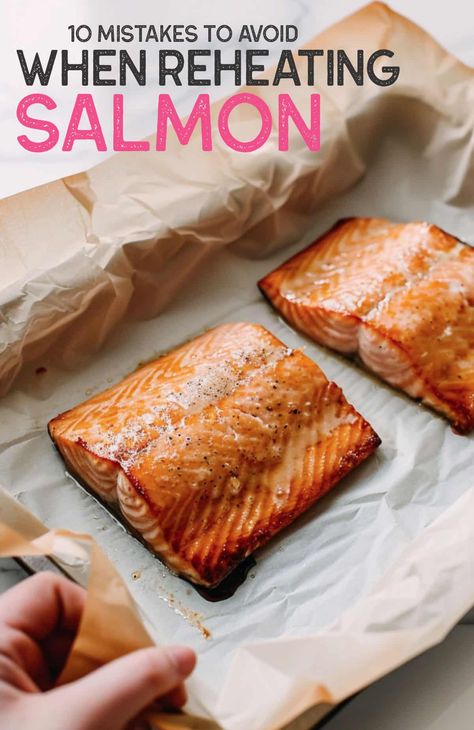 Don't ruin your leftover salmon! Learn the common reheating mistakes to avoid for optimal results. Leftover Salmon Ideas, Leftover Salmon Recipes, Salmon Breakfast, Bbq Salmon, Flaked Salmon, Leftover Salmon, Maillard Reaction, Frozen Salmon, Salmon Skin