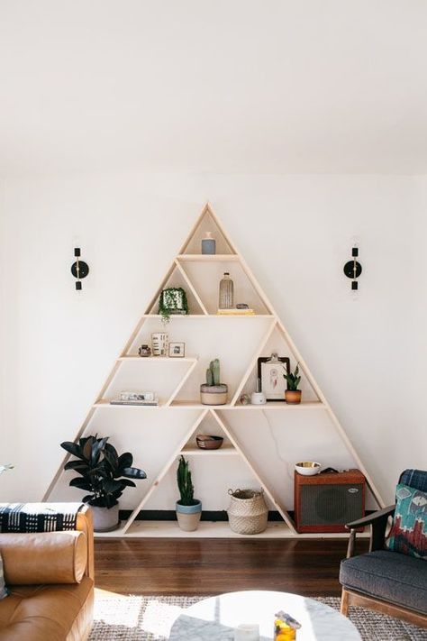 at home with: sophie carpenter. Cute Dorm Rooms, Room Transformation, Kit Home, Boho Interior, A Living Room, Scandinavian Interior, Farmhouse Living, Triangle Shape, Cool Rooms