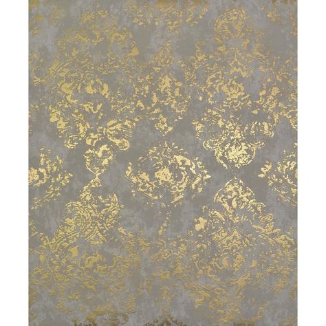 York Wallcoverings Stargazer 32.8' L x 20.8" W Metallic/Foiled Wallpaper Roll & Reviews | Wayfair Blue And Gold Wallpaper, Country Designs, York Wallpaper, Embossed Wallpaper, York Wallcoverings, Manhattan Comfort, Metallic Wallpaper, Damask Wallpaper, Gold Wallpaper