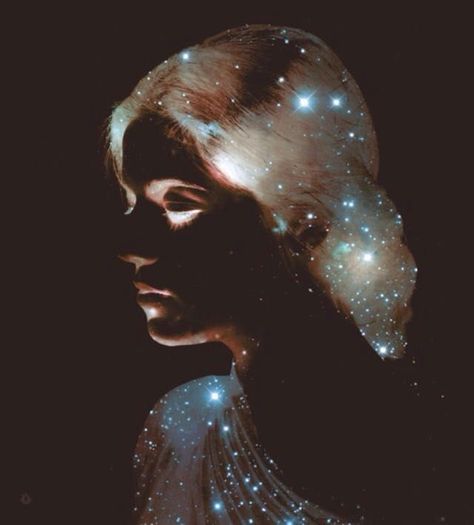 A woman made of stars Avan Jogia, Art Et Illustration, Foto Art, Art And Illustration, The Sky, Surrealism, Beautiful Art, Cool Art, Art Photography